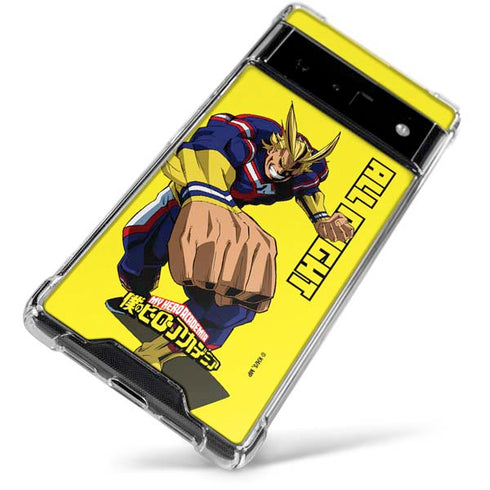 My Hero Academia All Might Season 5 Google Pixel 6 Clear Case